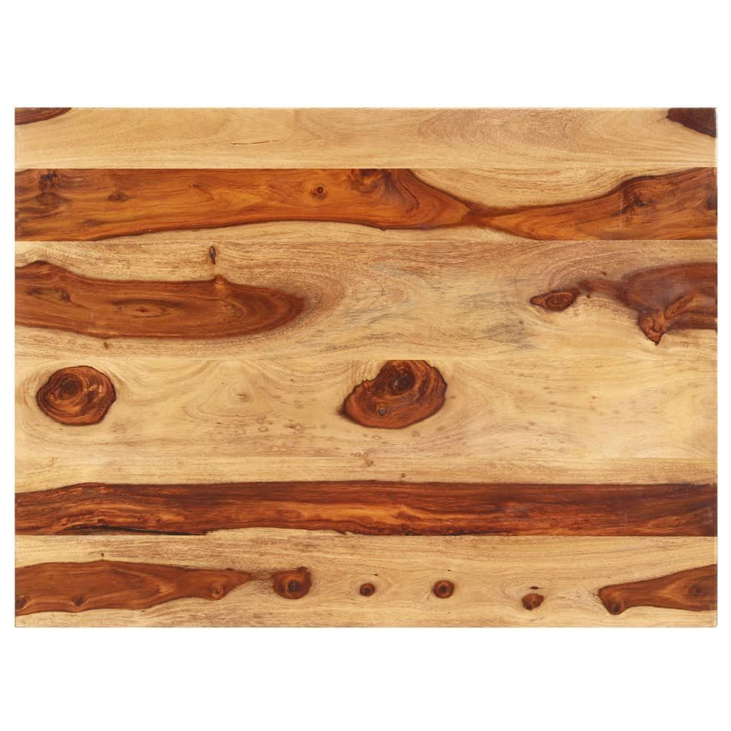 vidaXL Tischplatte Tischplatte Massivholz Palisander 15-16 mm 70×80 cm (1 St)