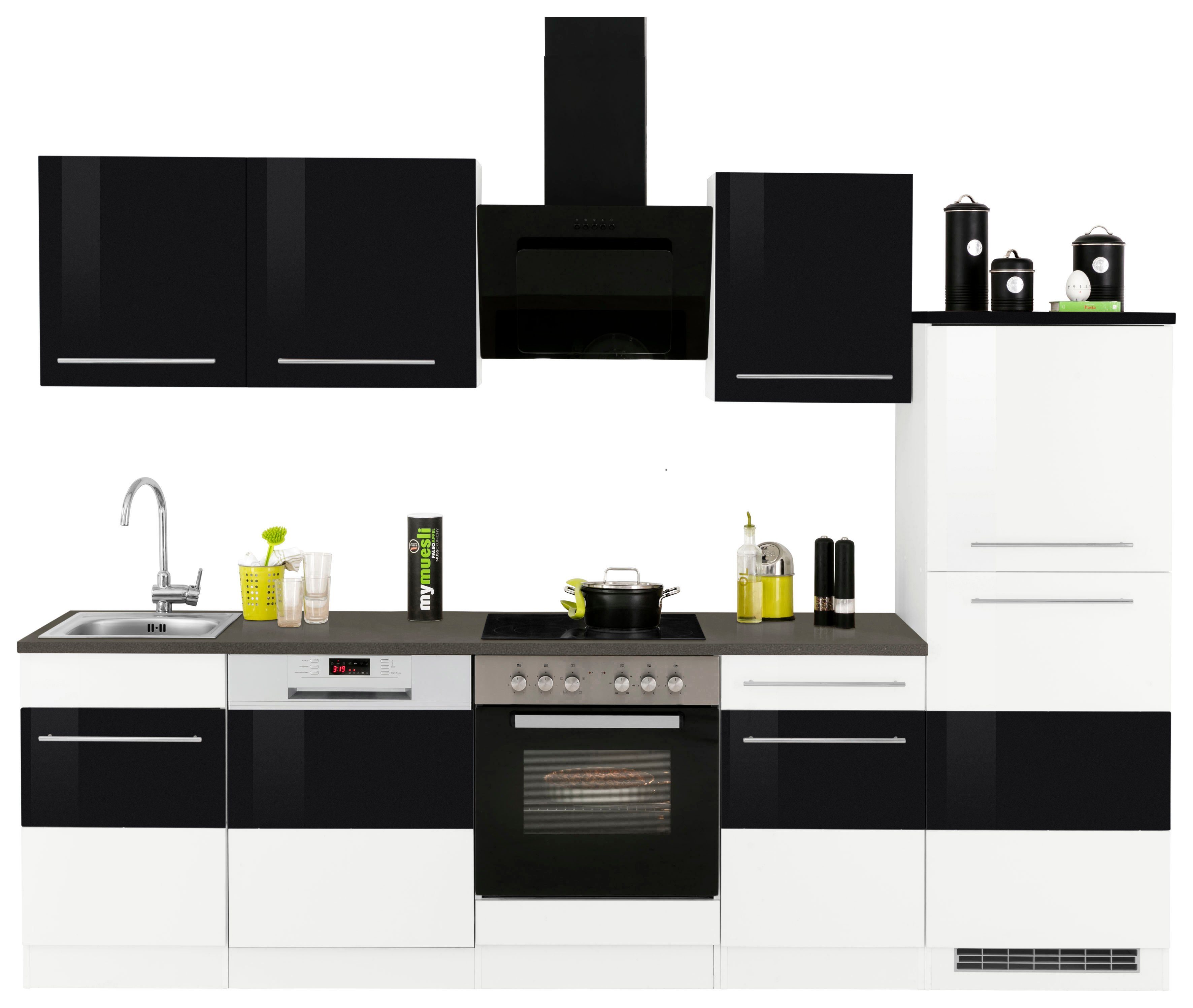 KOCHSTATION Küchenzeile KS-Trient, Breite 280 cm, günstig online kaufen