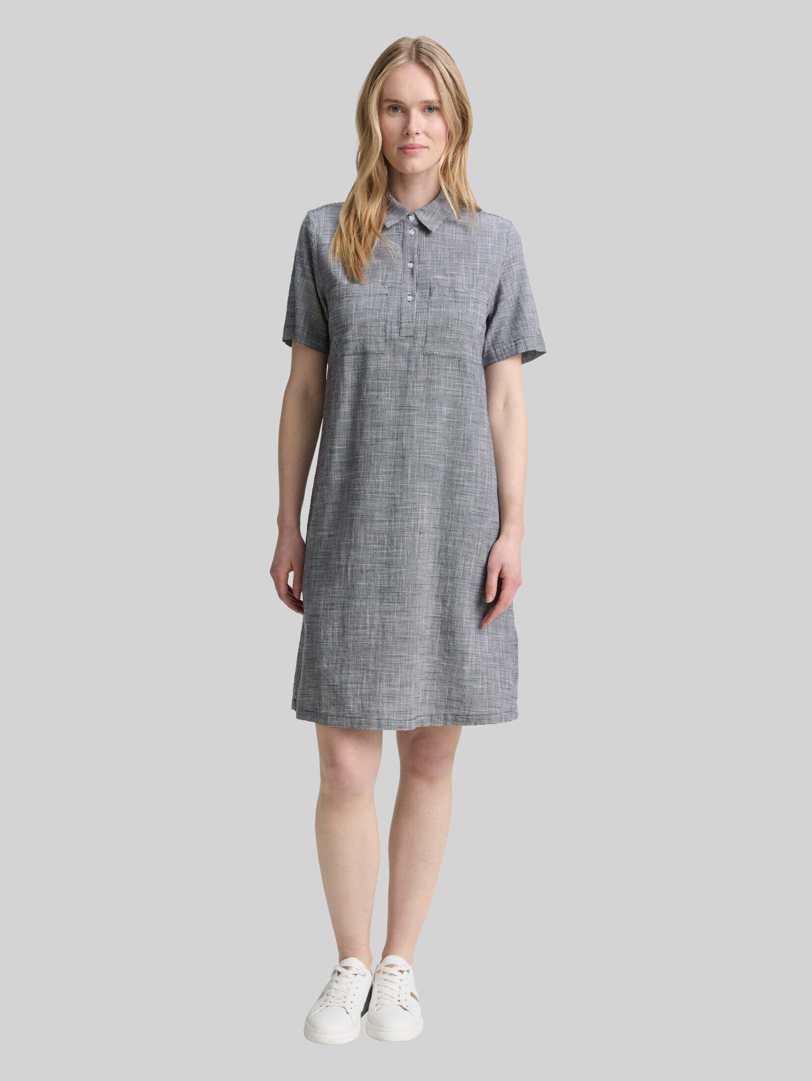 TOM TAILOR Sommerkleid Kleider & Jumpsuits Blusenkleid mit Brusttaschen