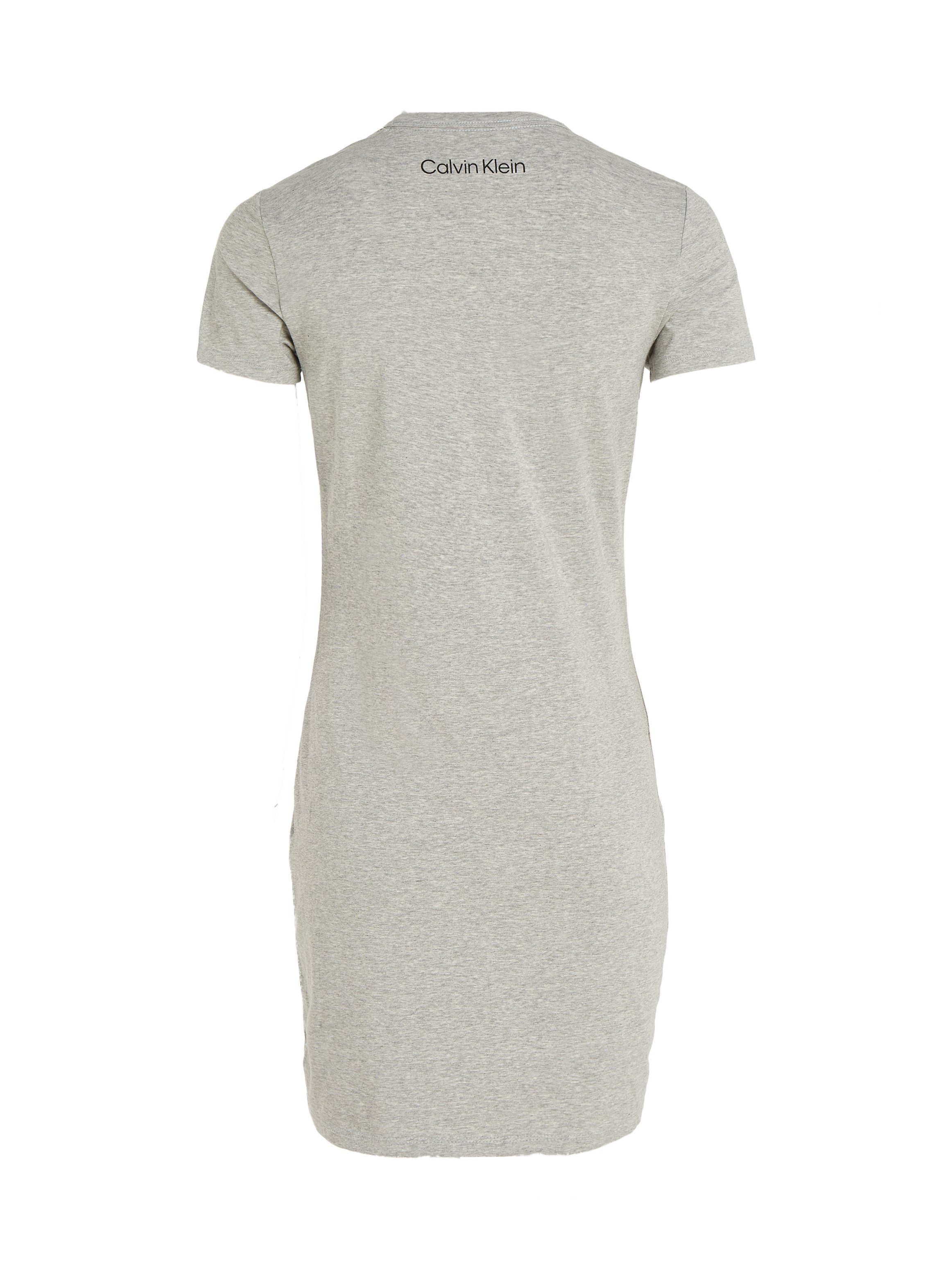 Calvin Klein Underwear Klein Calvin Nachthemd mit GREY-HEATHER S/S Markenlabel NIGHTDRESS