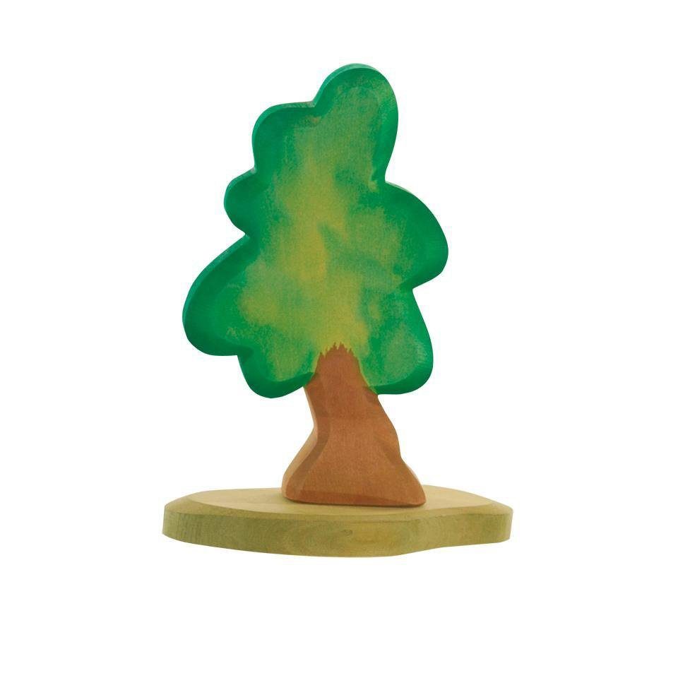 Ostheimer Spielwelt Eiche mittel mit Stütze grün aus Ahornholz, (Set, 2-tlg., 1), Made in Germany, aus Holz aus nachhaltiger Forstwirtschaft
