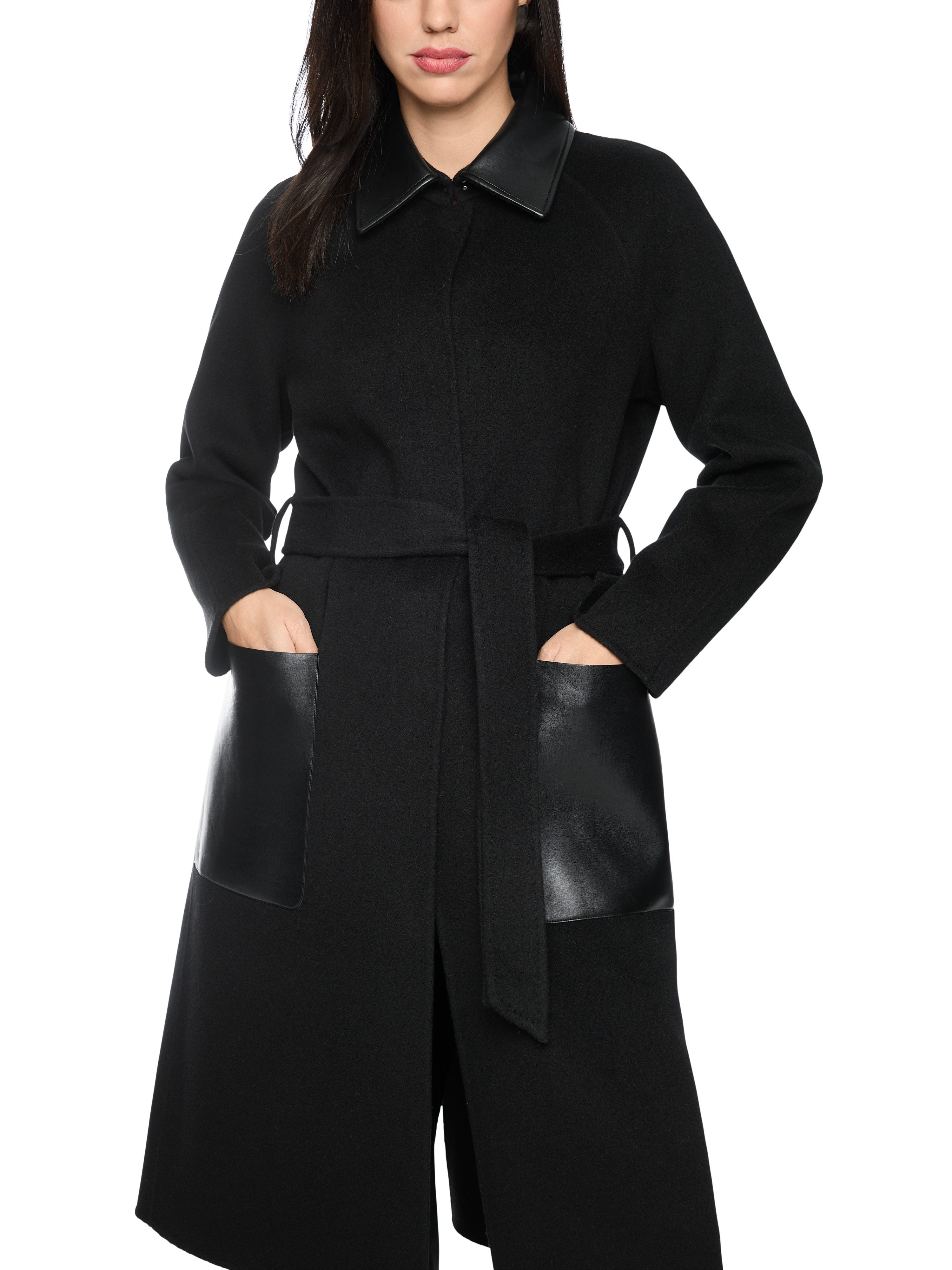 Marc Cain Wollmantel Urban Office Premium Damenmode Premiumqualität aus 100% Wolle