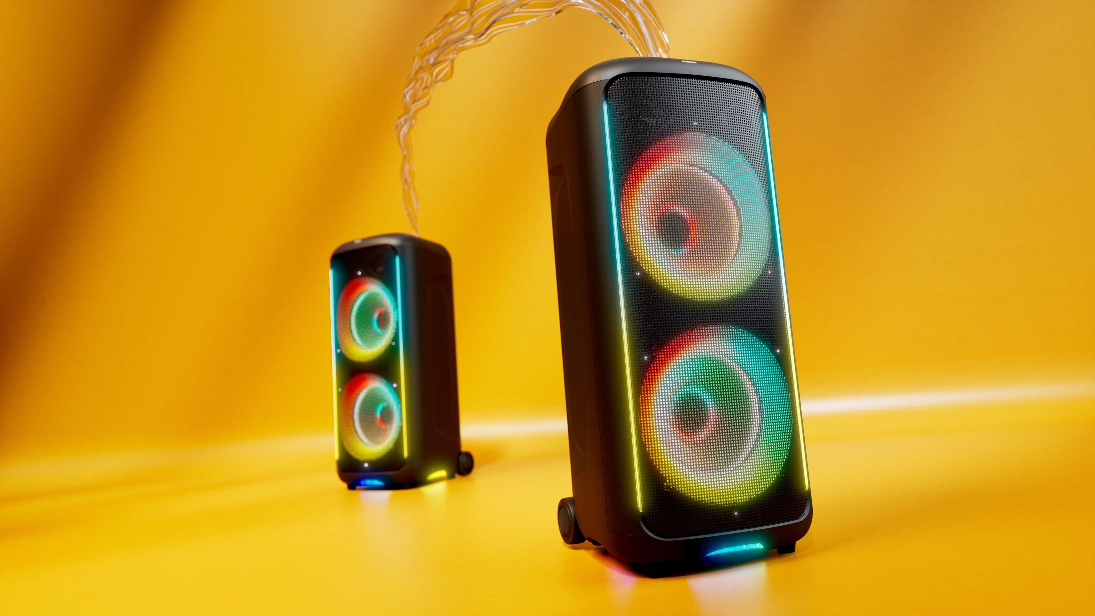 Philips TAX5000E Party-Lautsprecher Stereo (Bluetooth, 100 W) – Bild 2 von 5