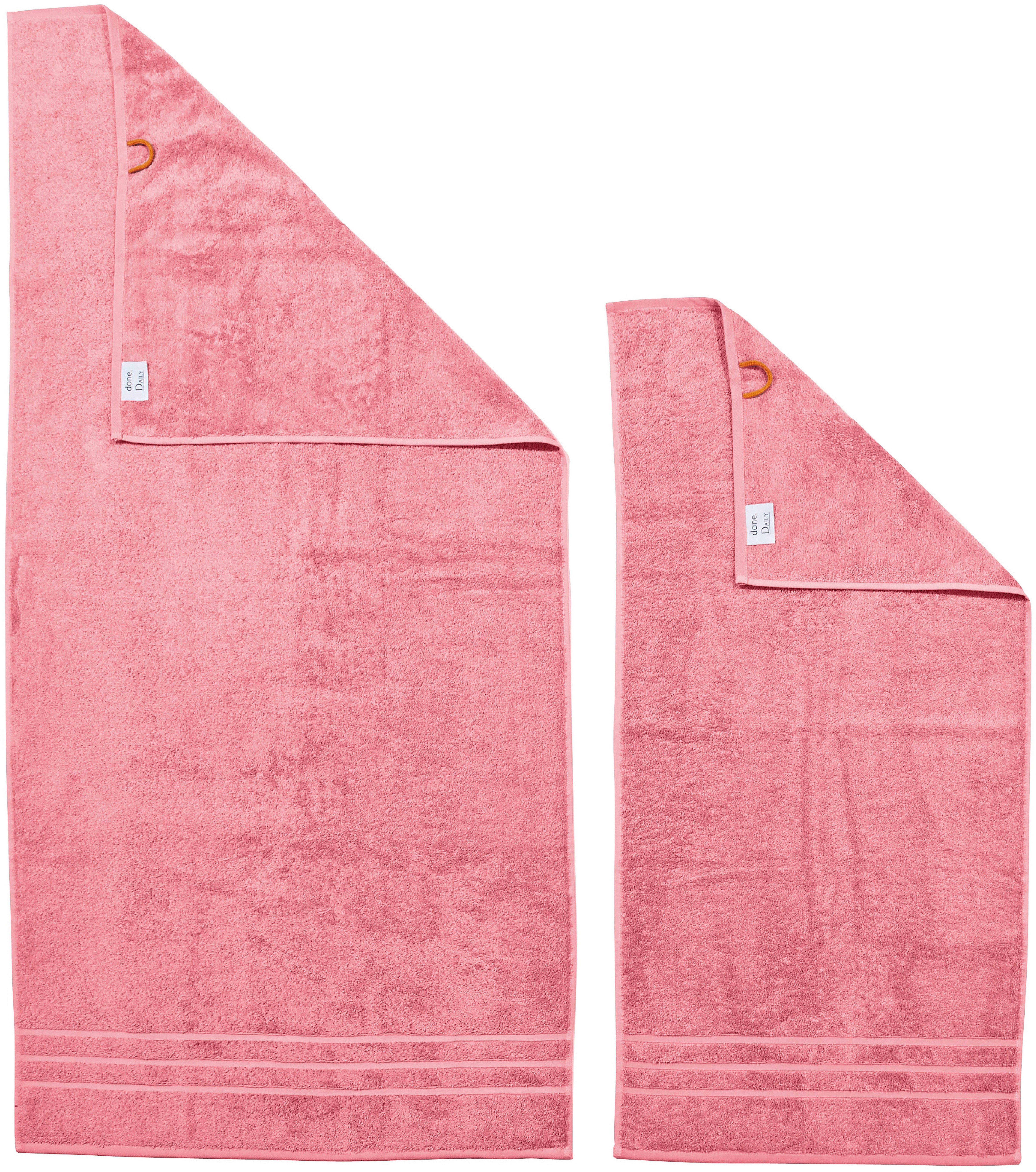 done.® Handtuch Set Daily Uni, Walkfrottier günstig online kaufen
