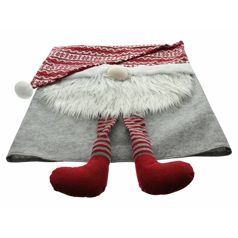 Home-trends24.de Stuhlhusse Wichtel Stuhl Husse Weihnachten Deko Bezug Santa Weihnachtsmann – Bild 4 von 5