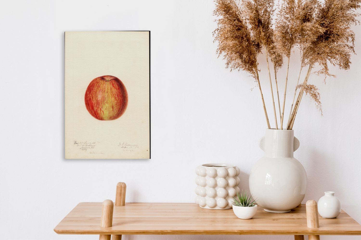 Gemälde von OneMillionCanvasses® - Deborah bespannt Apfel cm fertig Passmore, (1 inkl. 20x30 Gemälde, Leinwandbild Leinwandbild St), Griscom Zackenaufhänger,