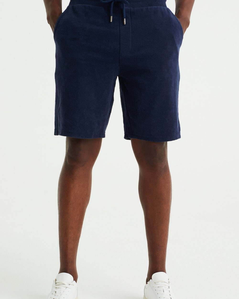 WE Dunkelblau (1-tlg) Fashion Shorts