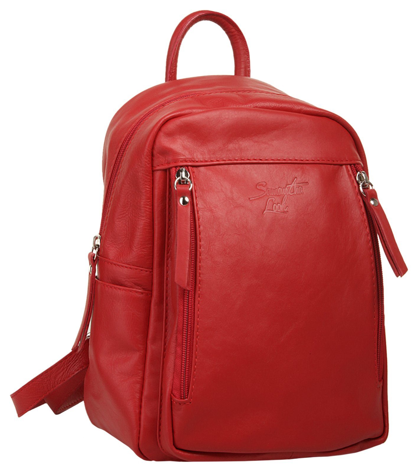 Samantha Look Cityrucksack, echt Leder, Made in Italy günstig online kaufen