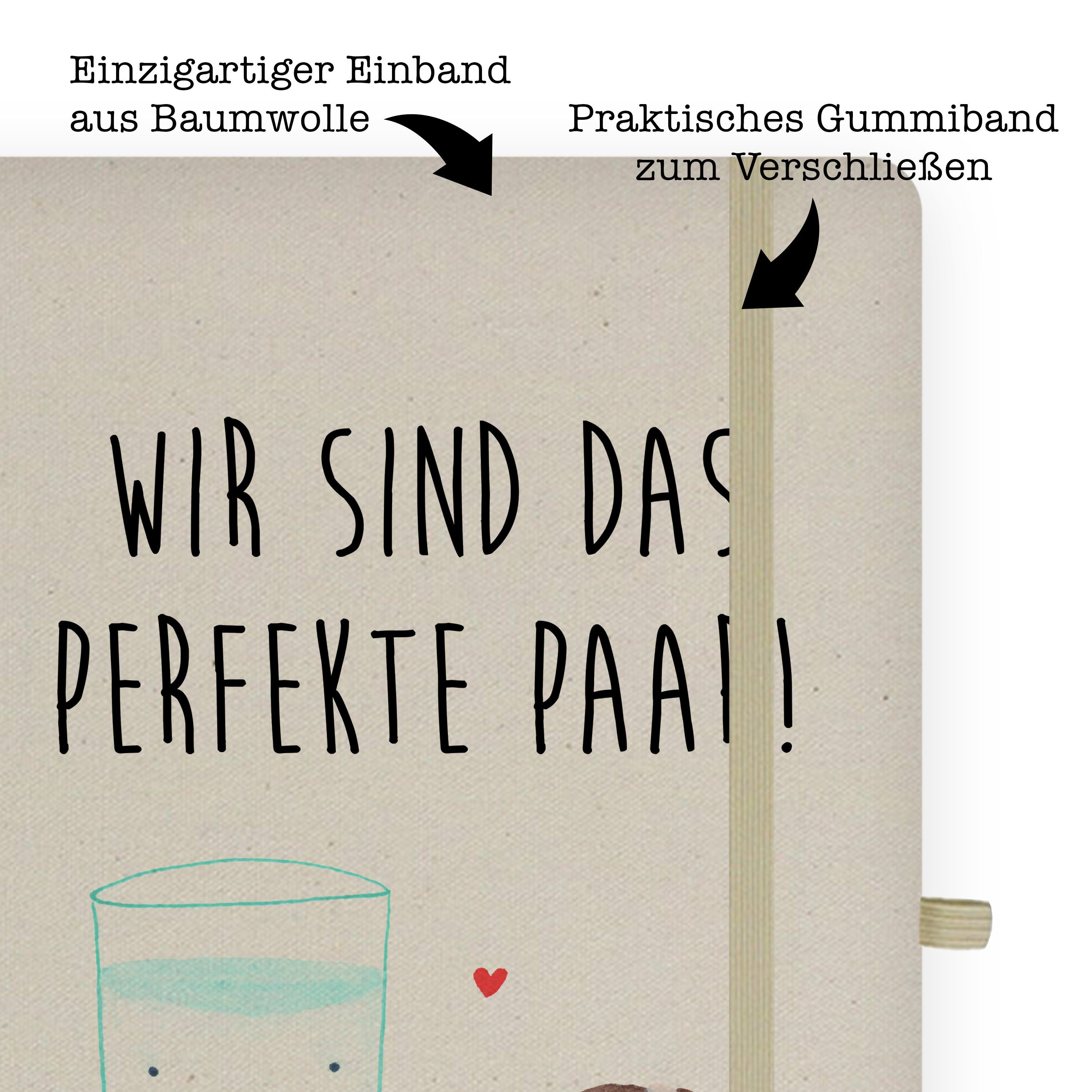 & Panda Notizbuch Geschenk, Mrs. Keks - Sprüche, - Mr. Milch & Transparent Paa lustige perfektes