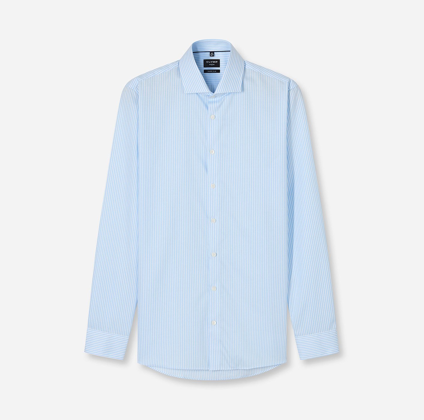 OLYMP Langarmhemd No 6 six gestreift, Businesshemd, super slim fit, Royal K günstig online kaufen