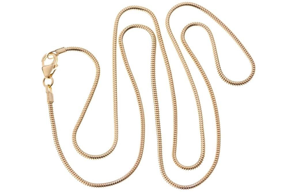 Silberkettenstore Goldkette Schlangenkette 1,4mm - 333 Gold, viele Längen w günstig online kaufen