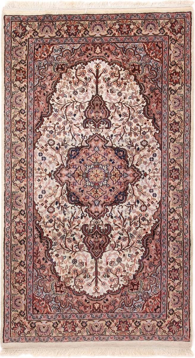 Orientteppich Indo Keshan 90x159 Handgeknüpfter Orientteppich, Nain Trading, rechteckig, Höhe: 12 mm