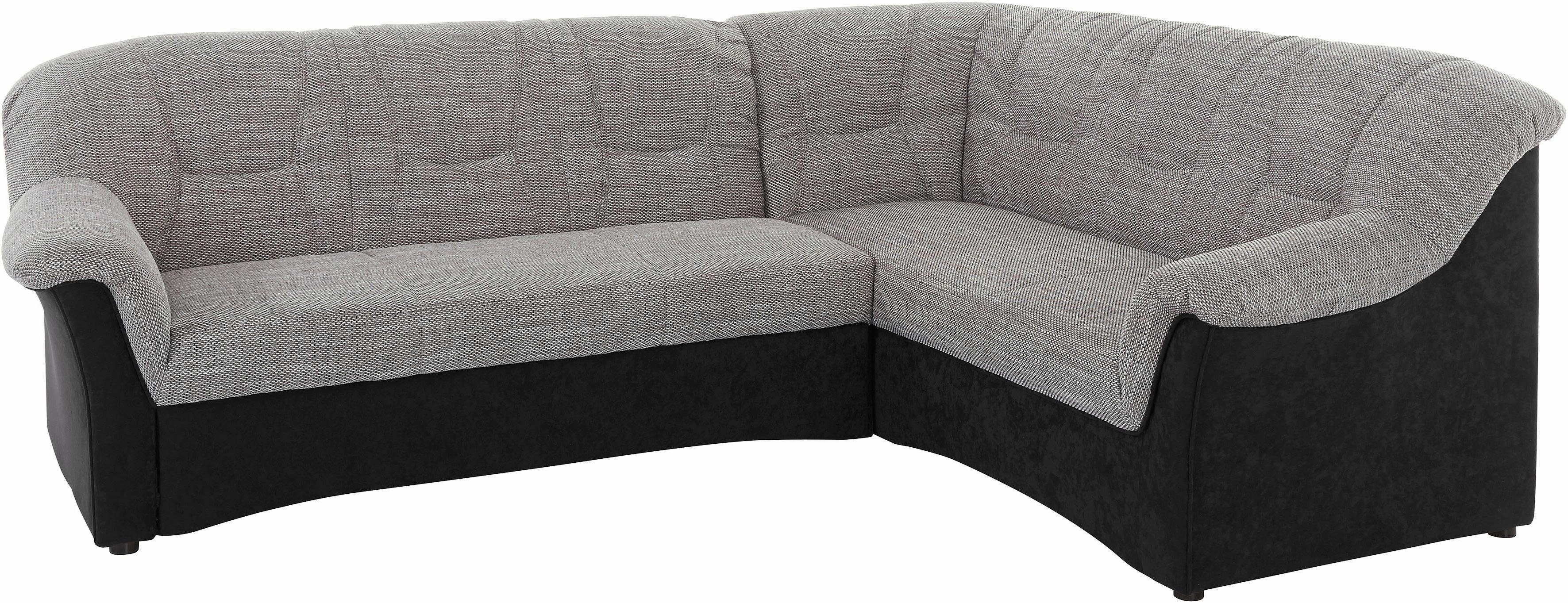 DOMO collection Ecksofa Sarafina L-Form, wahlweise mit Bettfunktion, optional mit Federkern