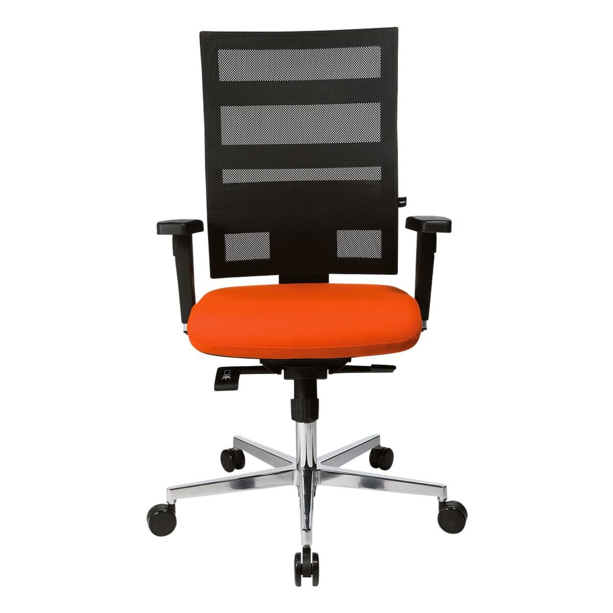 TOPSTAR Schreibtischstuhl Sitness X-Pander Plus, mit Armlehnen, Flachsitz und Netzlehne