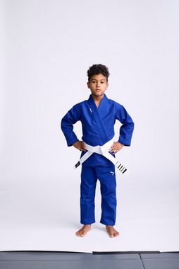 IPPON GEAR Karateanzug Rookie BJJ Brazilian Jiu Jitsu Anzug (Jacke, Hose und Gürtel), Pearl-Weave Material I 350gr/m² Stoffdichte I Reißfestes Material mit versiegelten Nähten