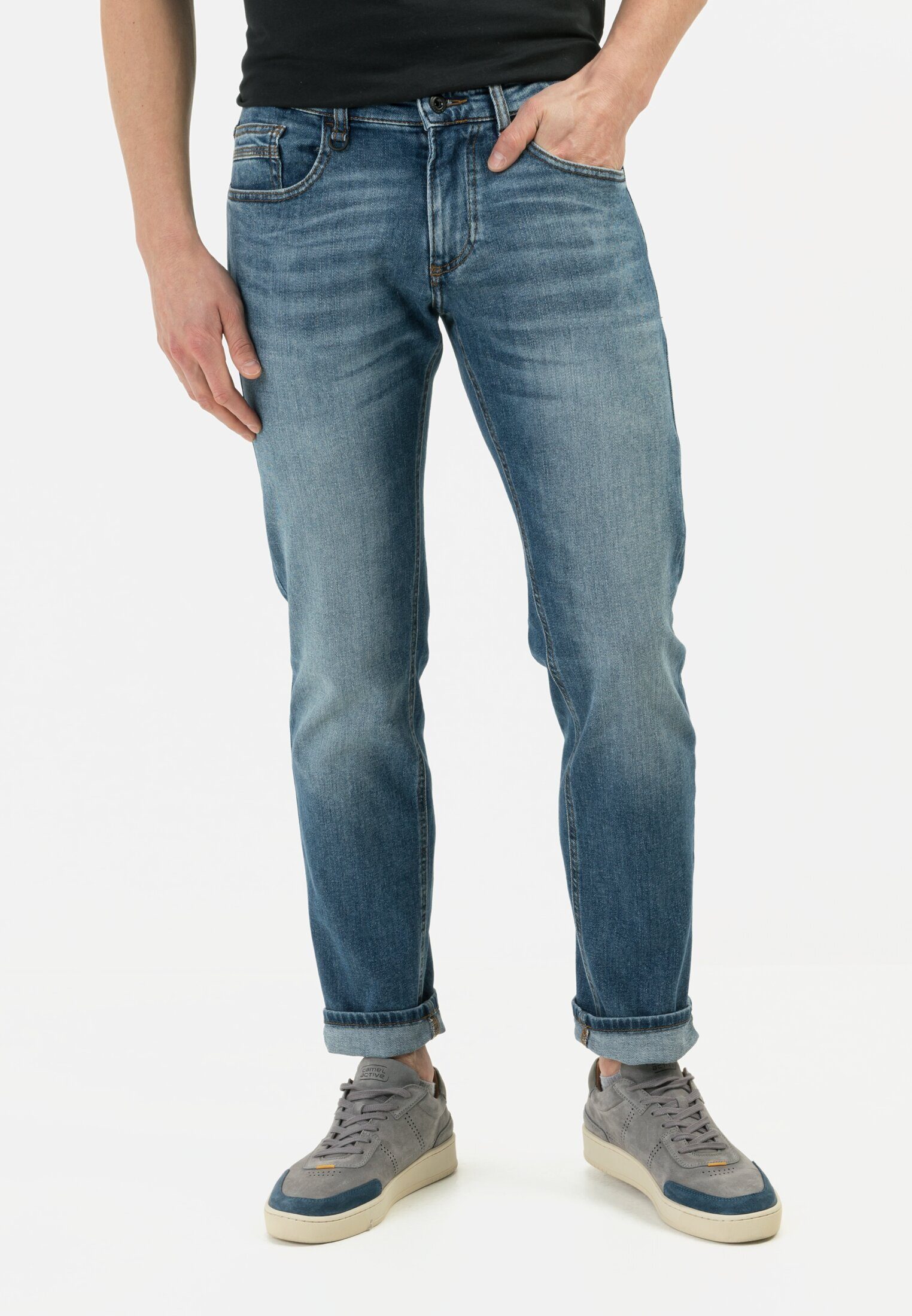 camel active 5-Pocket-Jeans 5-Pocket Jeans Slim günstig online kaufen
