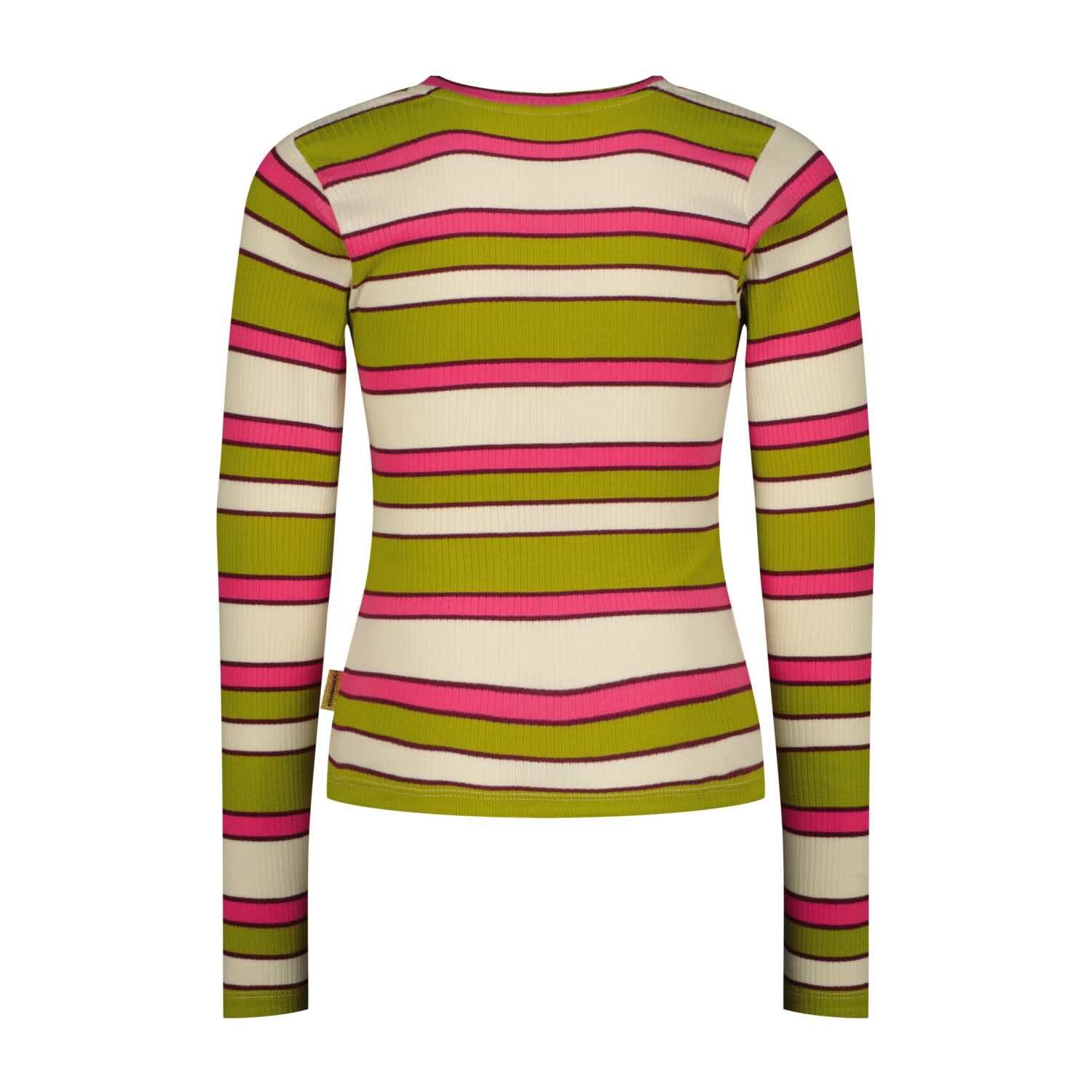Vingino Langarmshirt Langarmshirt mit Streifenmuster aus Baumwollmix
