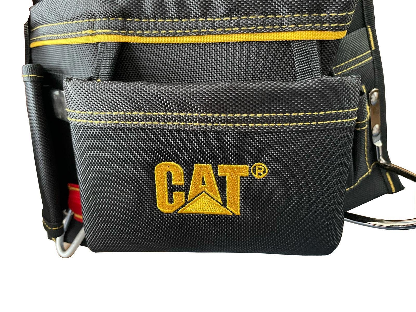 CAT CATERPILLA Werkzeugtasche CAT Werkzeuggürtel Professional, wasserabweisend, strapazierfähig und langlebig