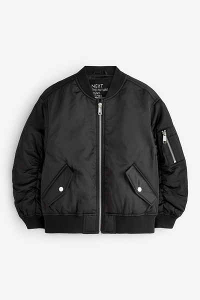 Next Blouson Bomberjacke aus Satin (1-St)