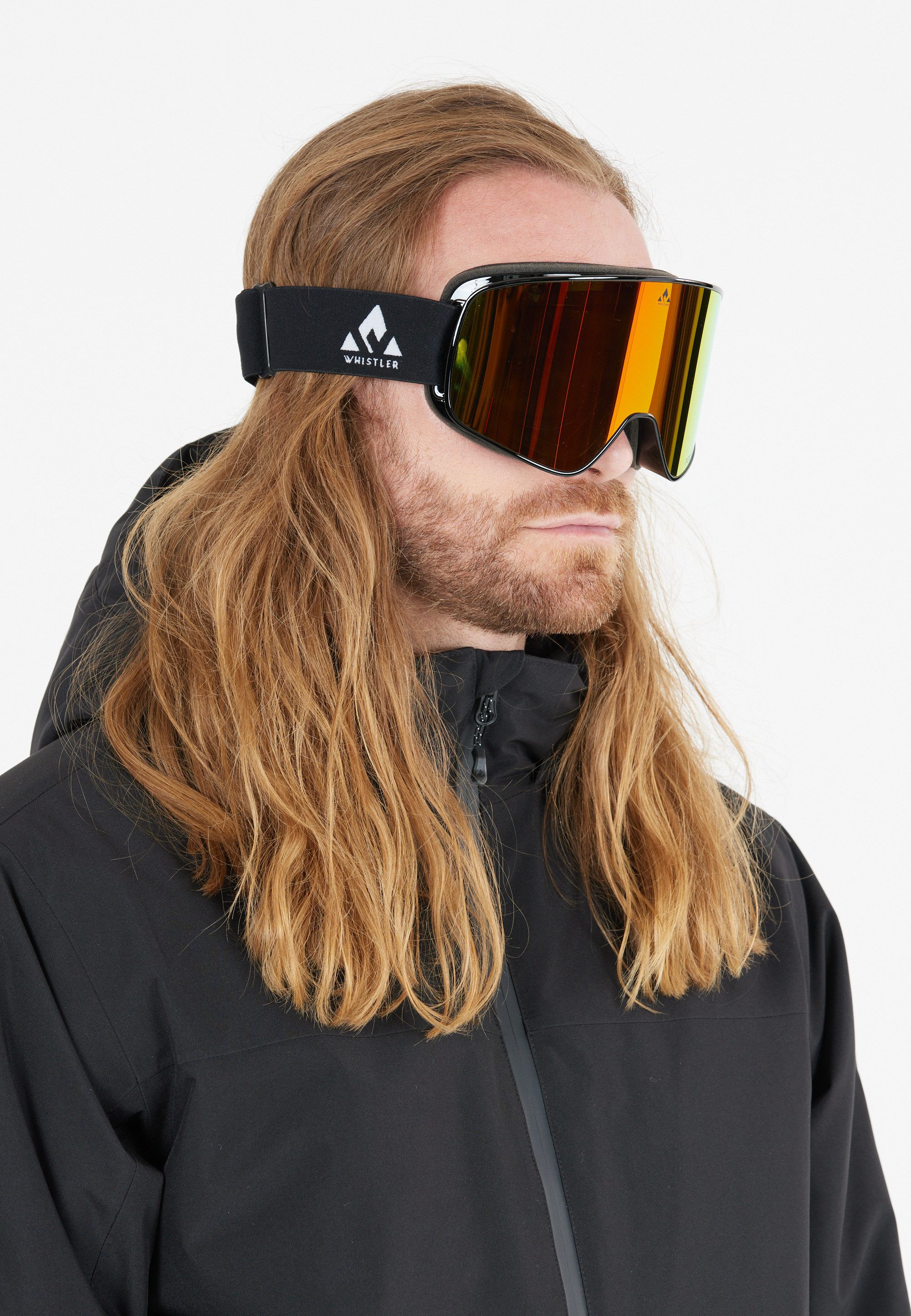 WHISTLER Skibrille WS8500 Polarized OTG Ski Goggle, mit polarisierten Sport-Gläser