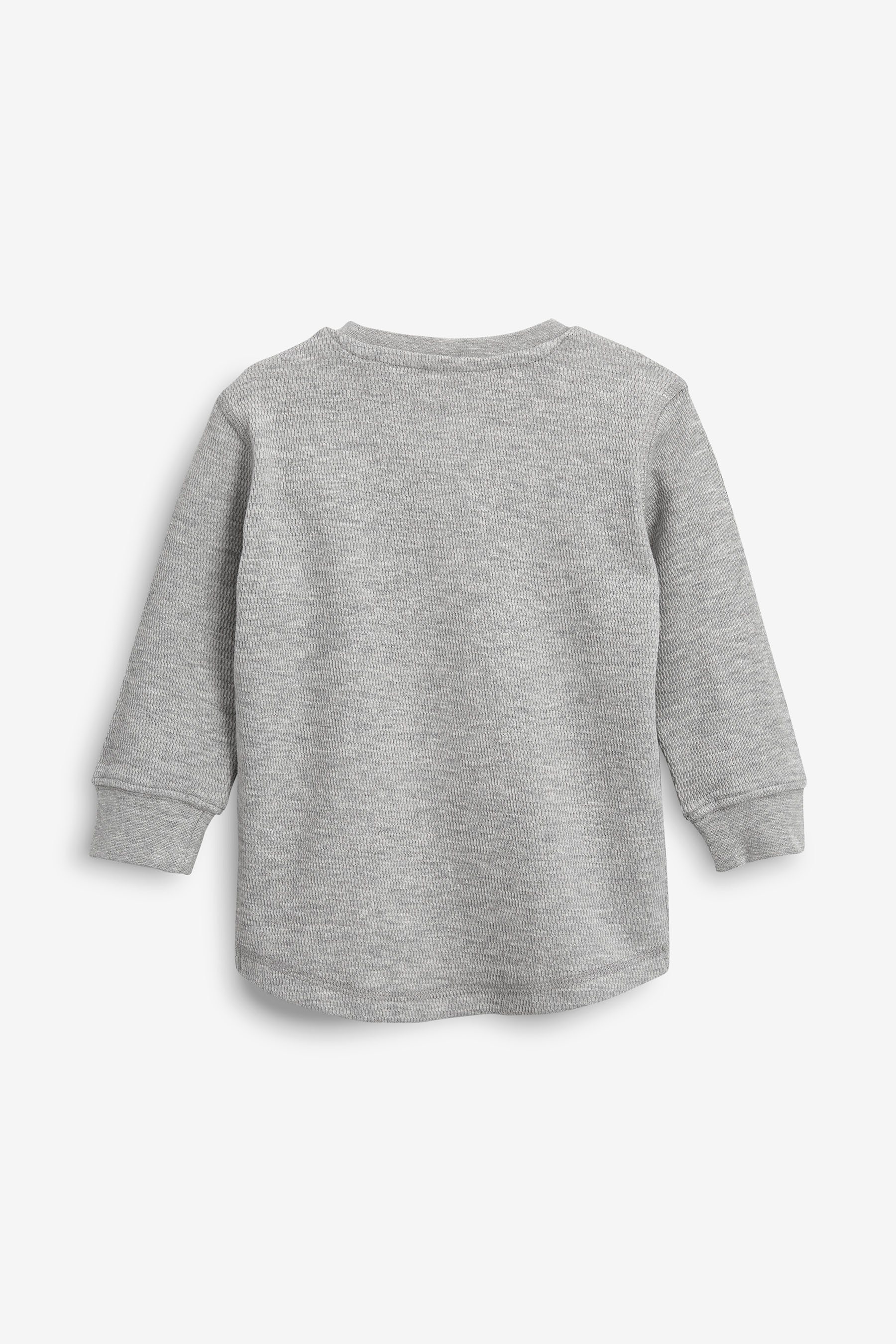 Next Langarmhemd Langärmlige, strukturierte Shirts, 3er-Pack günstig online kaufen