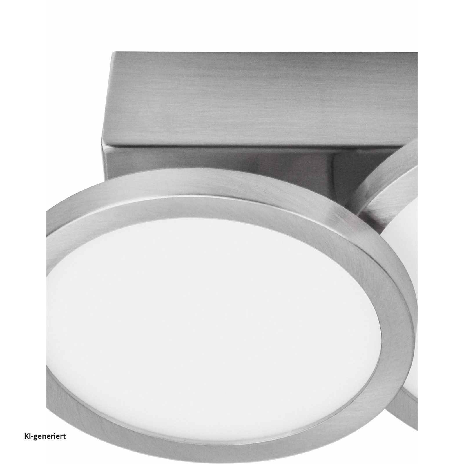 Nino Leuchten Deckenleuchte Deckenlampe 2 flammig NEO, Ein-/Ausschalter, LED, Warmweiß, Deckenleuchte – Bild 4 von 5