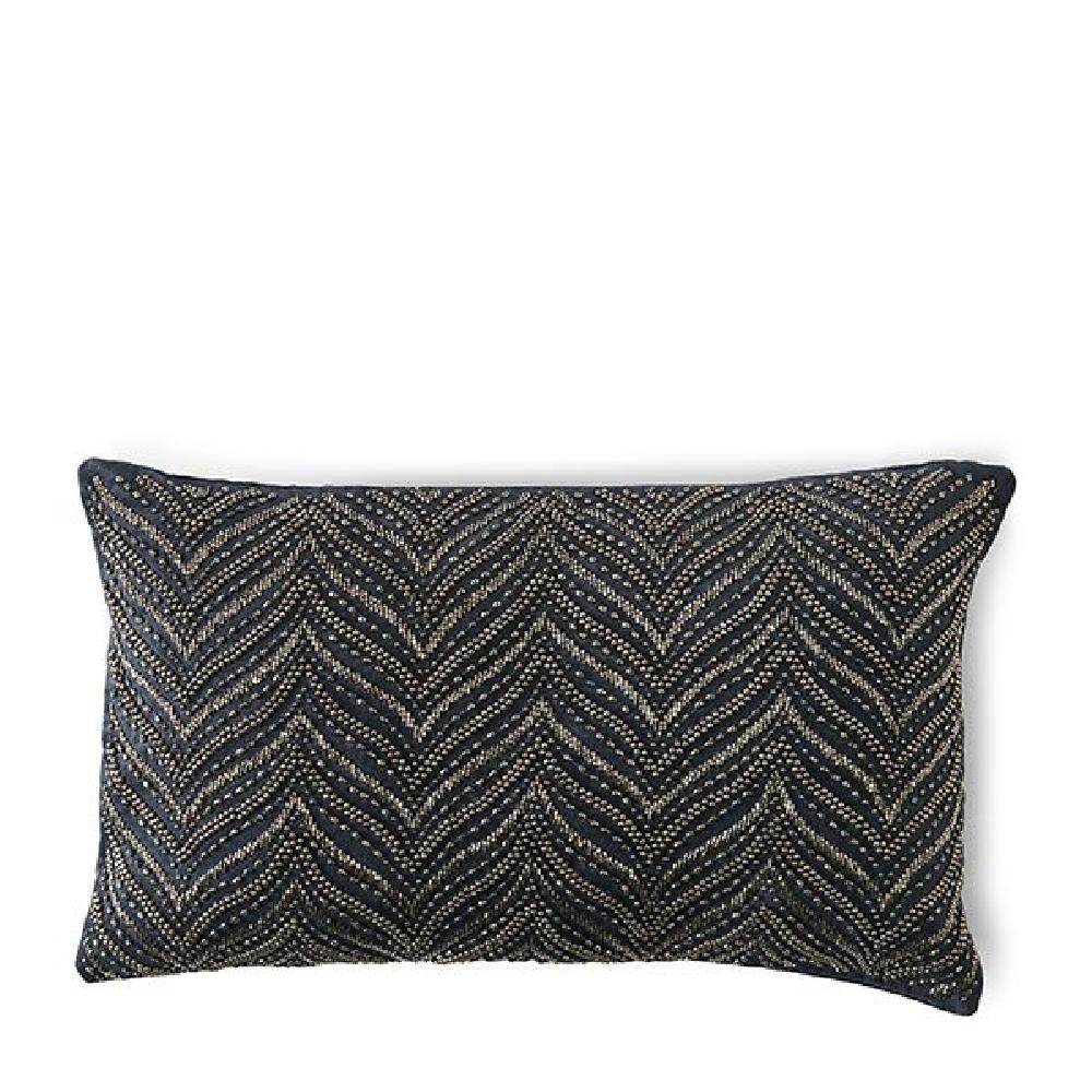 Rivièra Maison Dekoobjekt Kissenhülle Prescious Imperial Midnight Blue (50x30cm)