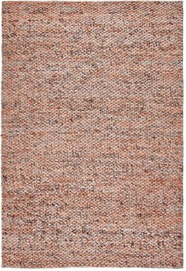 Wollteppich Magali, Dekowe, rechteckig, Höhe: 17 mm, Handweb Teppich, reine Wolle, handgewebt, meliert