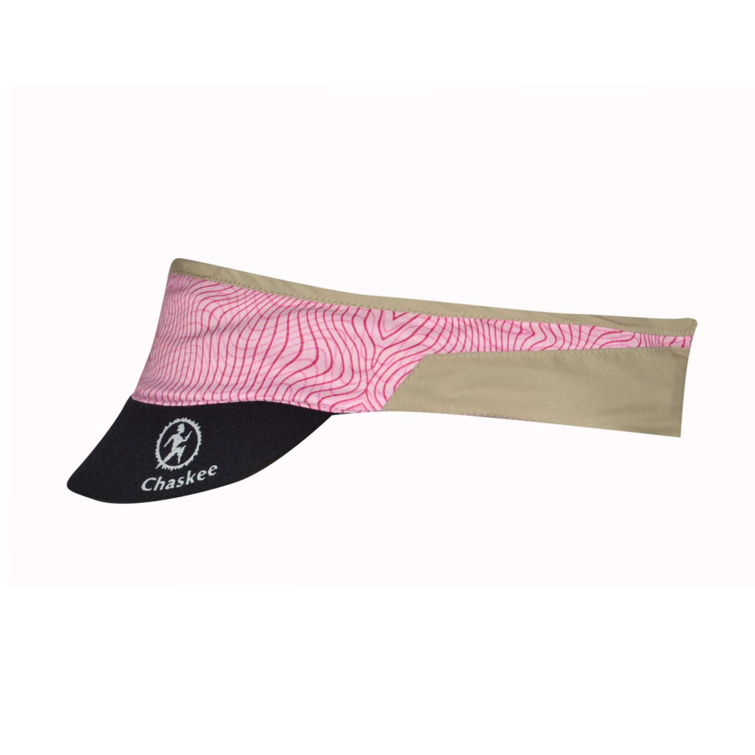 Chaskee Flex Cap Sport Visor Modern Sonnenschutz Kappe rosa