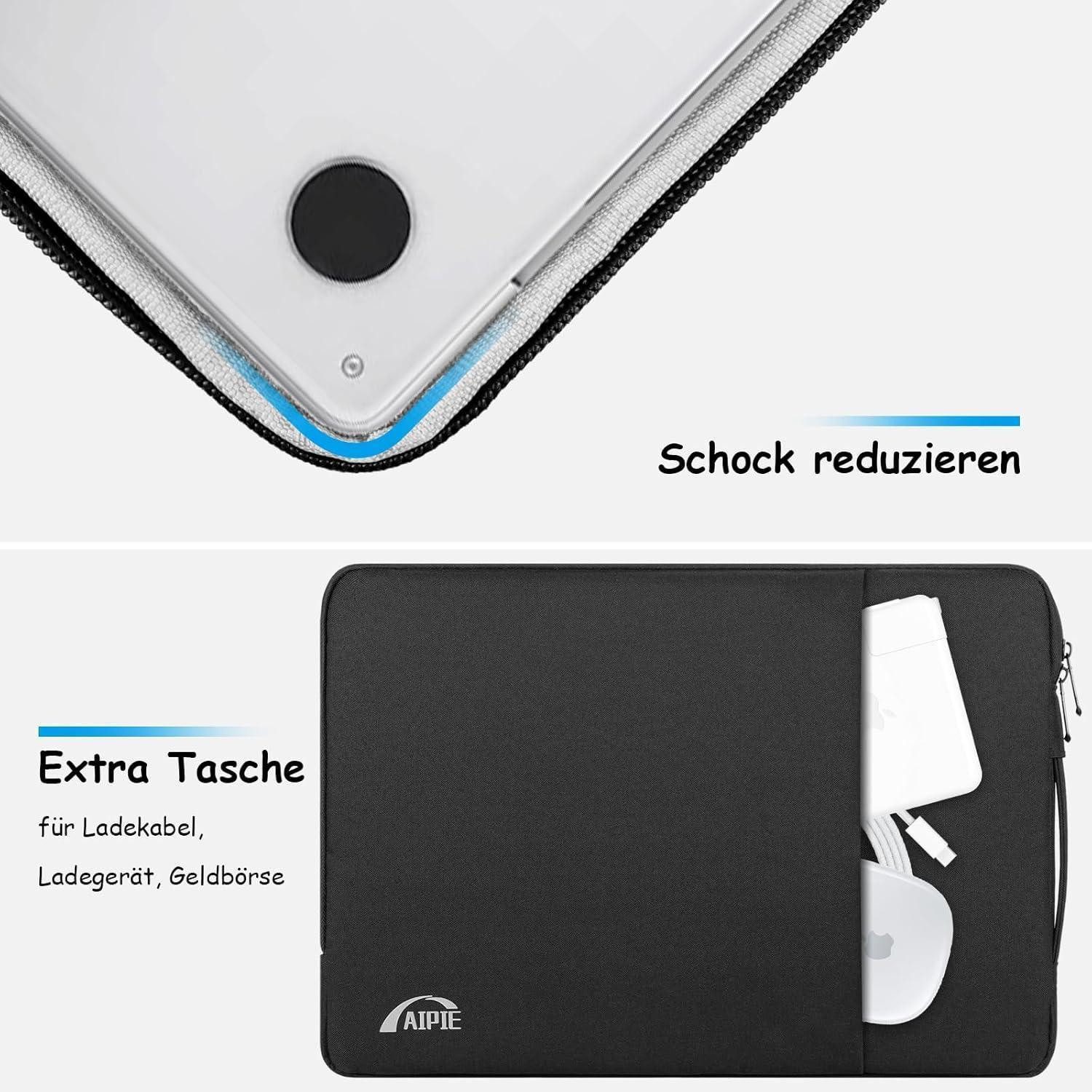 LuxusKollektion Laptoptasche Laptoptasche Hülle 15 15,6 16 Zoll Kompatibel MacBook Acer Asus Dell