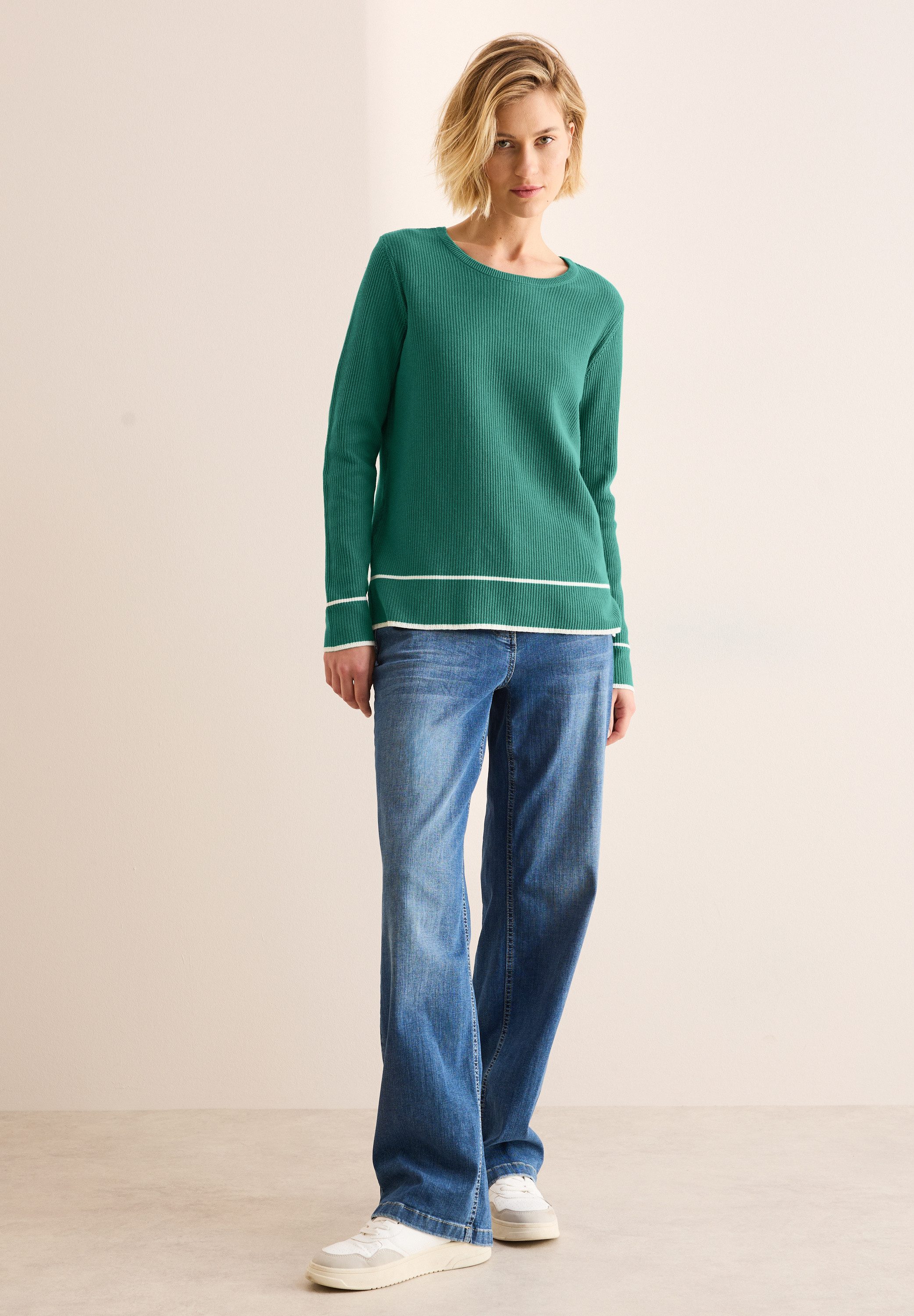 CECIL Strickpullover aus Feinstrick