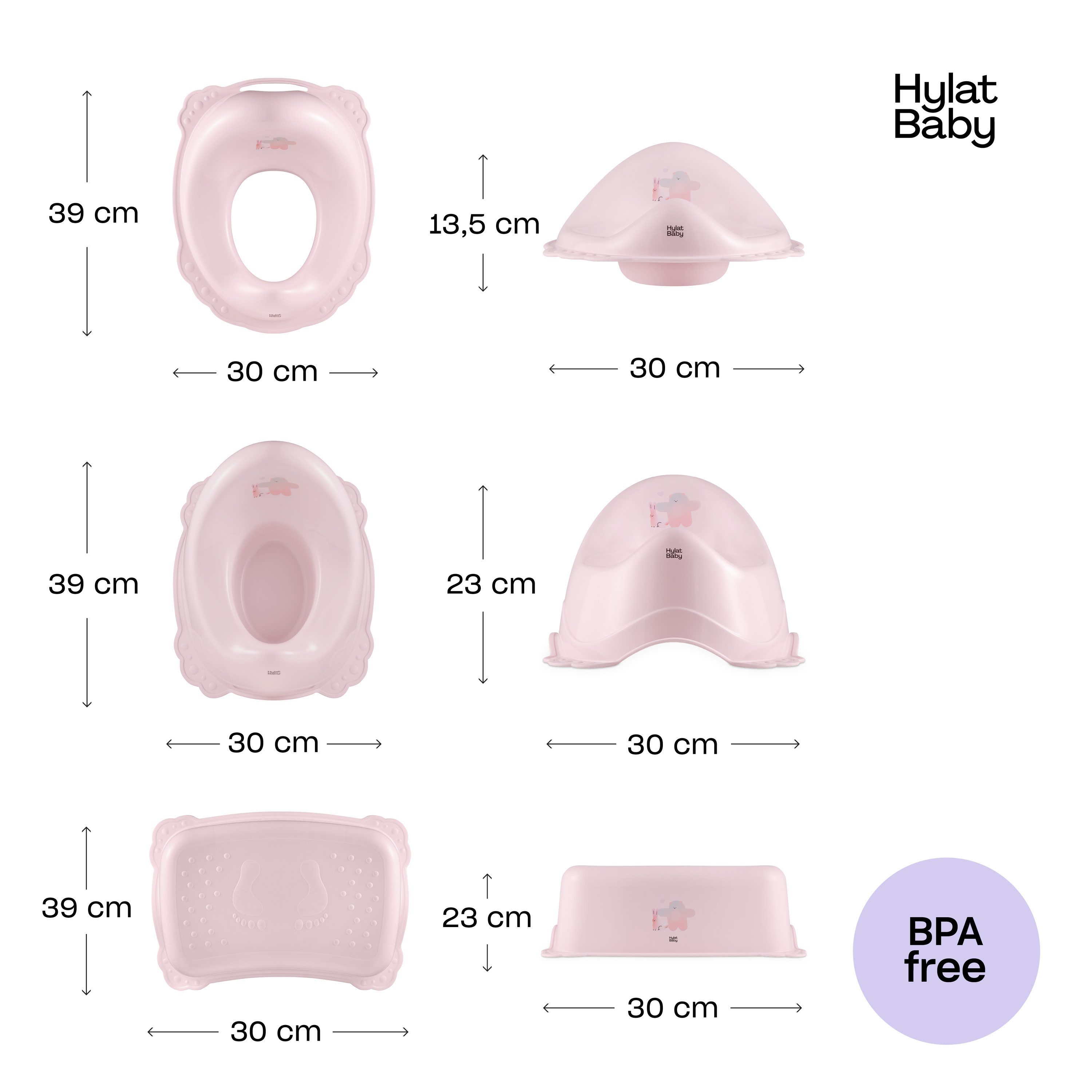 Hylat Baby Töpfchen, (3-tlg)