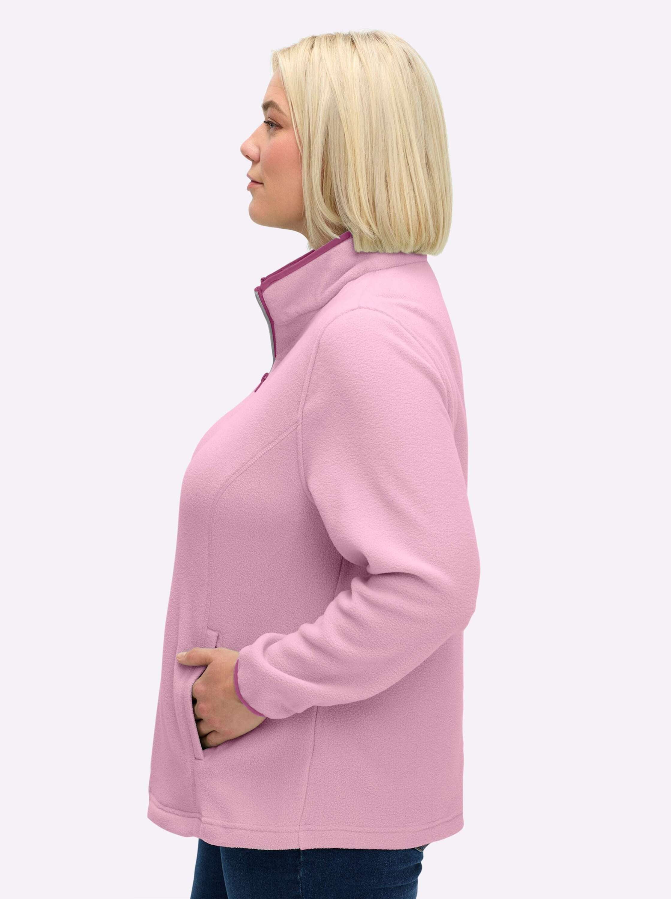 Sieh an! T-Shirt Fleece-Shirt Langarm