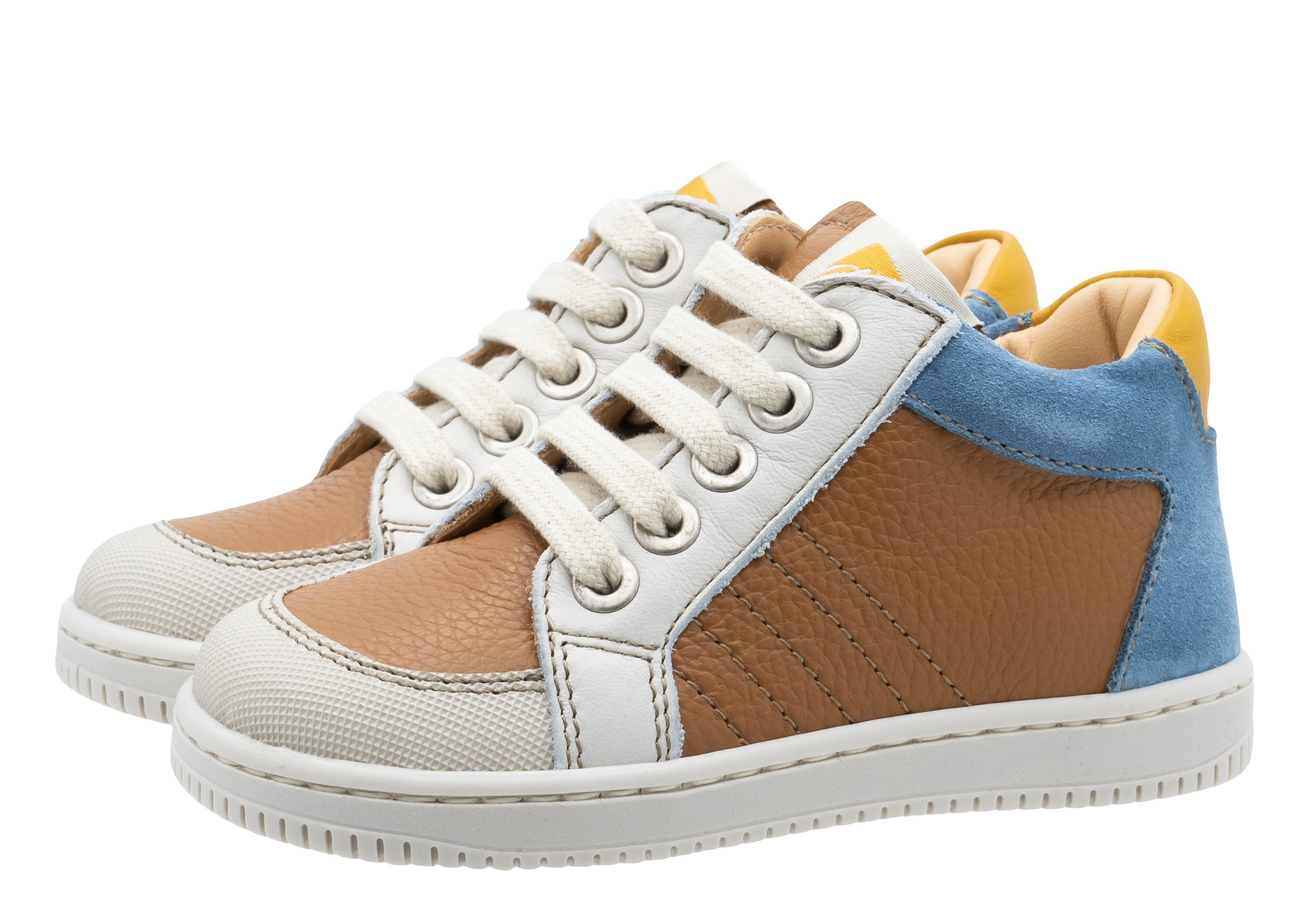 Ocra Ocra Schuhe Lauflernschuhe Kleinkind D076 pflanz. geg. Braun Blau Lauflernschuh