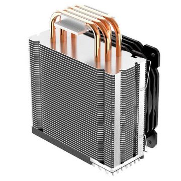 Jonsbo CPU Kühler CR-1000 GT CPU-Kühler ARGB, RGB-Beleuchtung, Tower-Kühler, CPU-Kühler, schwarz silber
