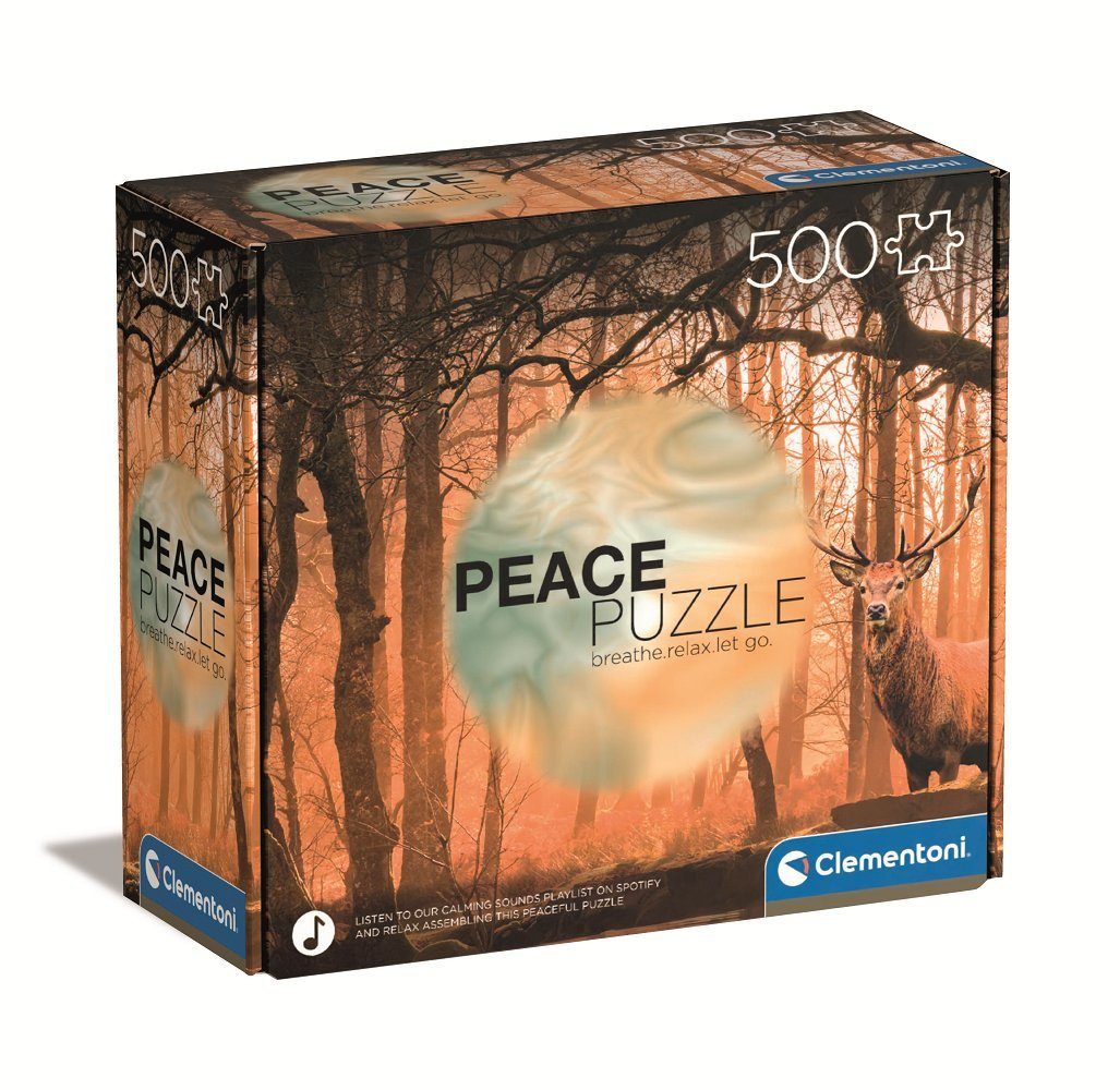 Clementoni® Puzzle Clementoni 35118 Stille, Puzzle Europe Peace Puzzleteile, Made rauschende in 500