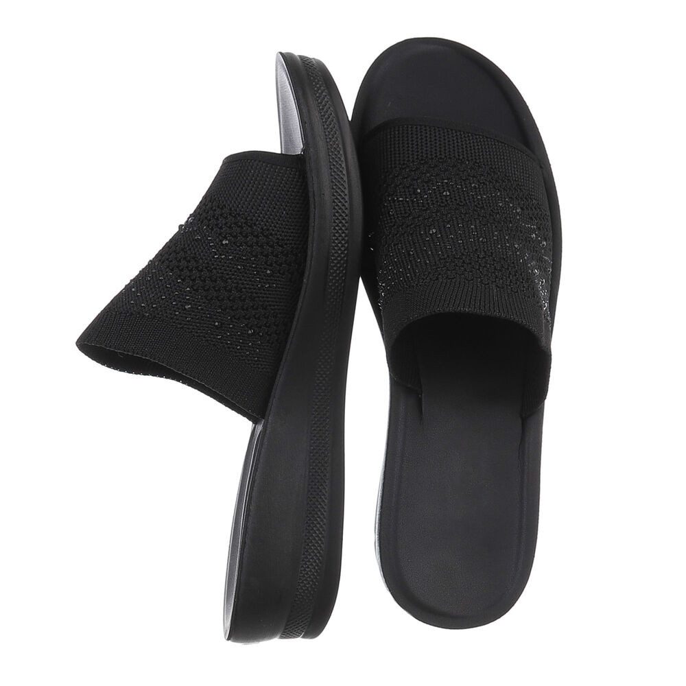 Ital-Design Damen Mules Freizeit Pantolette (86527303) Keilabsatz/Wedge Kei günstig online kaufen