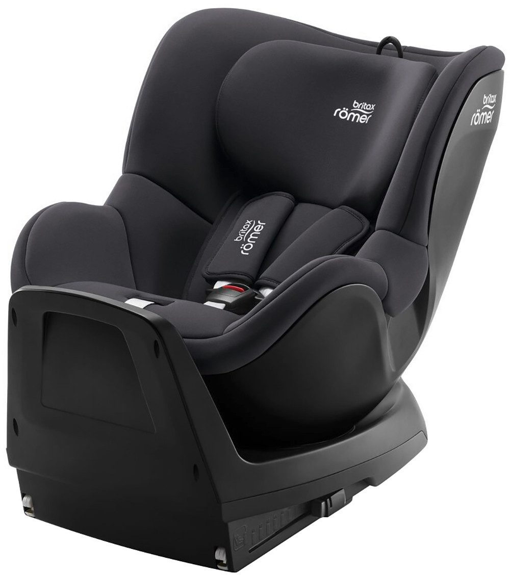 BRITAX RÖMER Autokindersitz DUALFIX PLUS, ab: Geburt, bis: 4 Jahren, bis: 105 cm, mit 360°-Drehfunkion