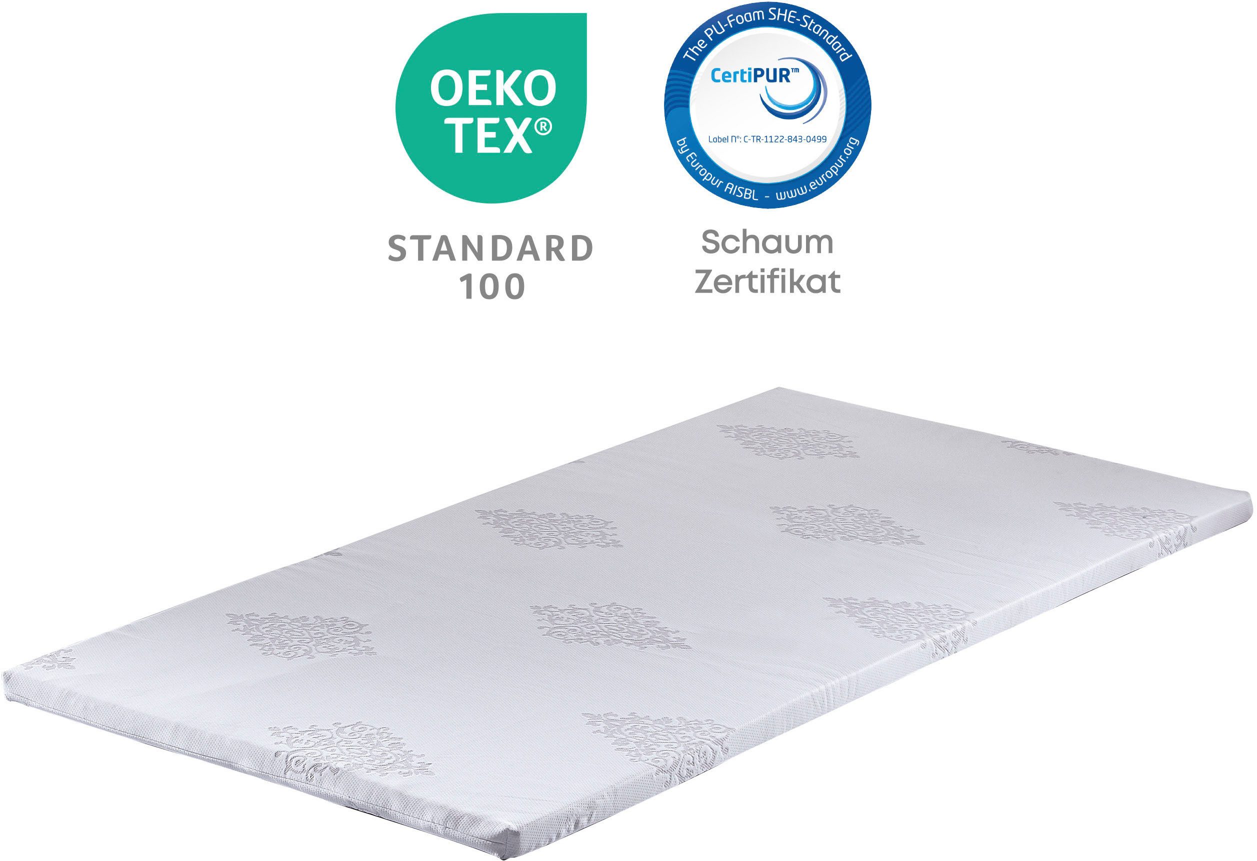 Yatas Bedding, Topper Visco, 4 cm hoch, Viscoschaum günstig online kaufen