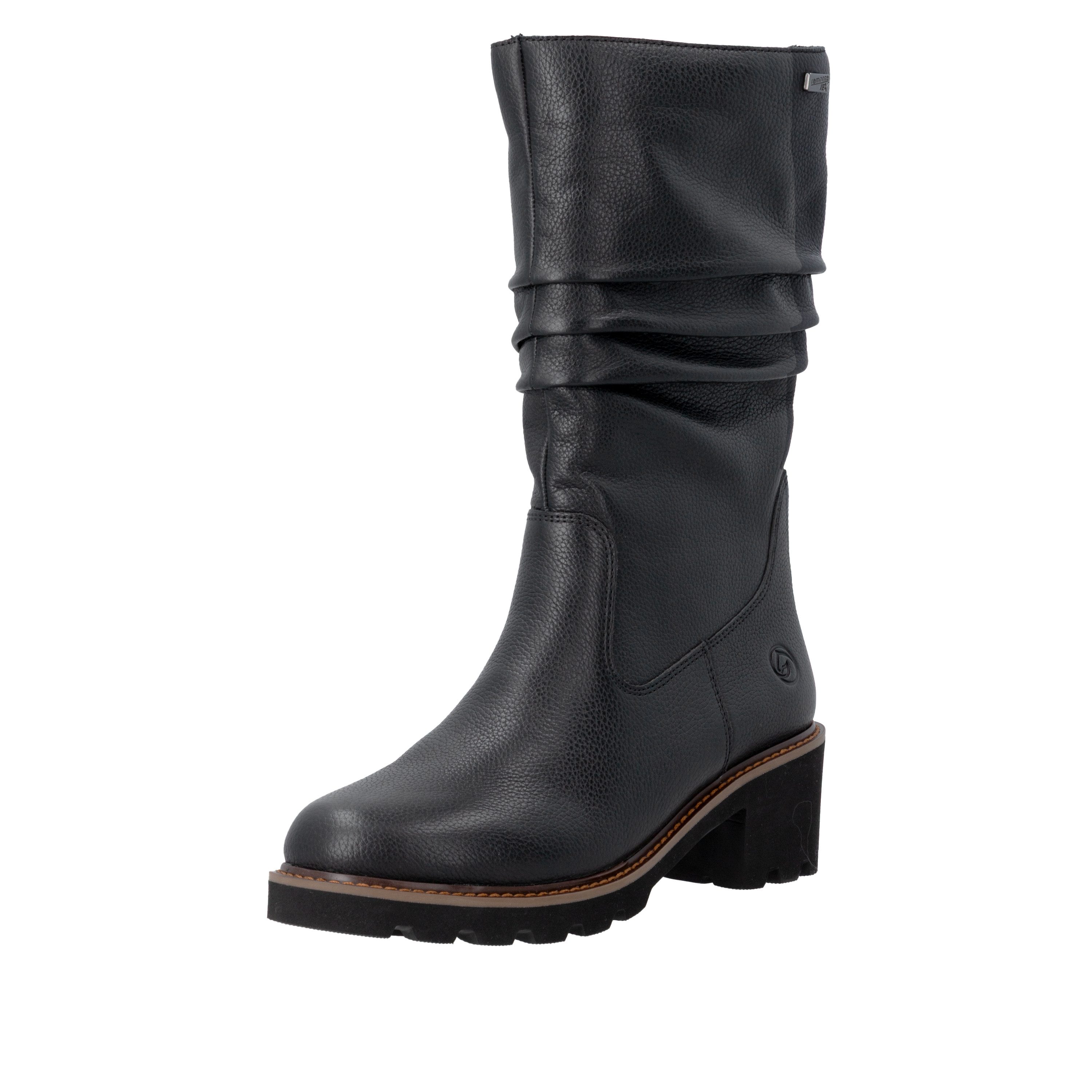 Remonte Winterstiefel Stiefel, Blockabsatz, mit slouchy Schaft und TEX-Membrane