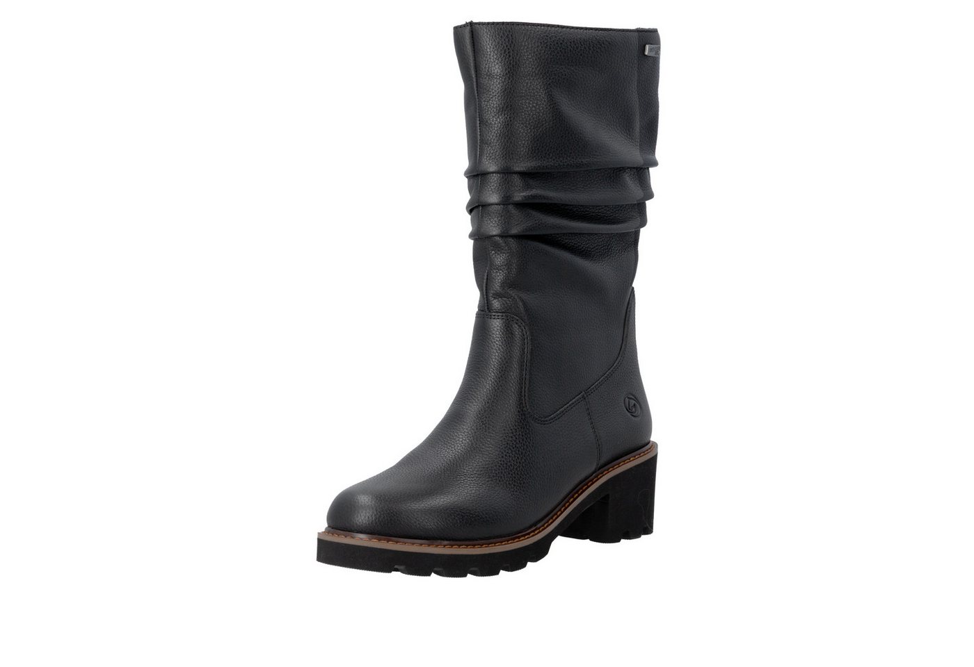 Remonte Winterstiefel Stiefel, Blockabsatz, mit slouchy Schaft und TEX-Membrane