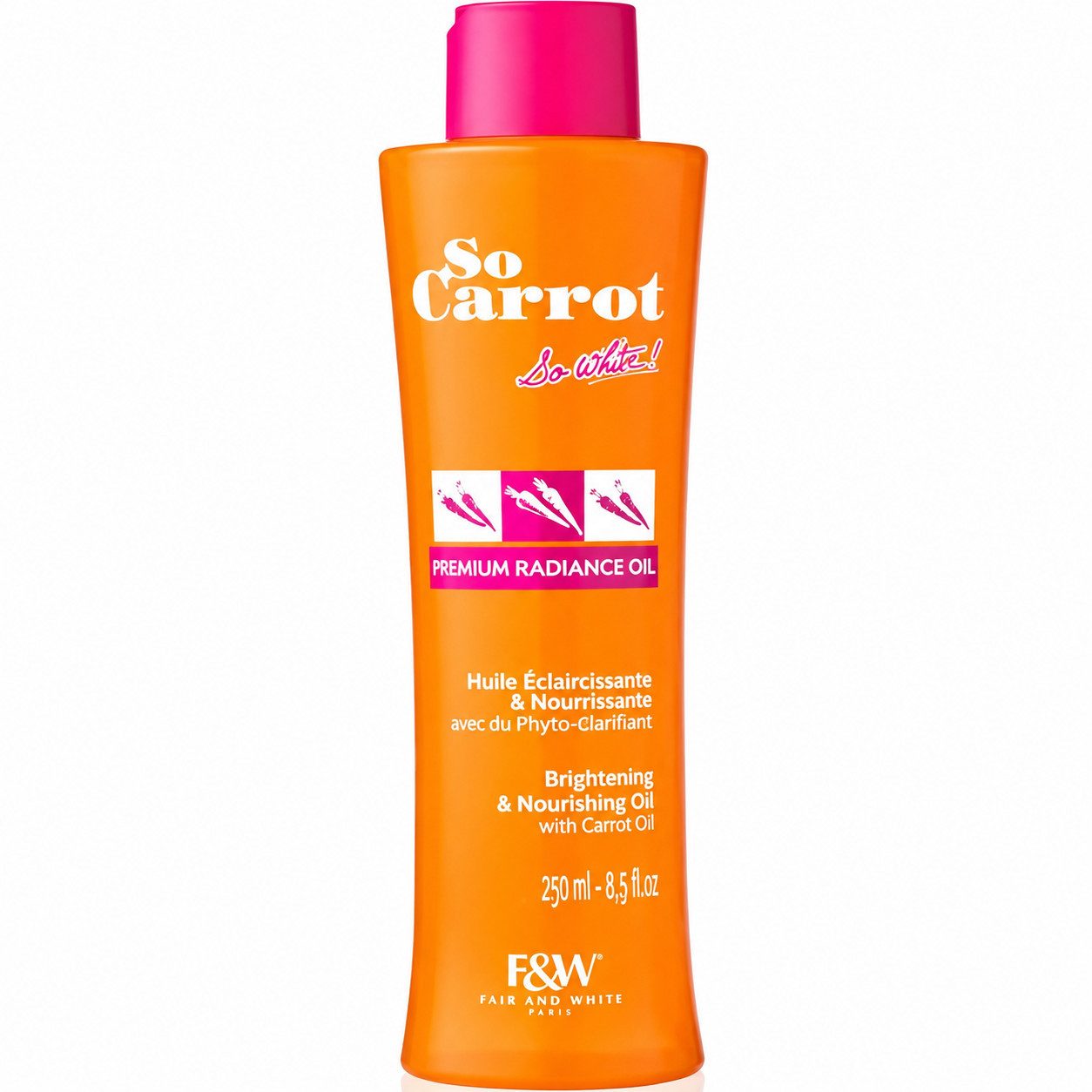 Fair & White Paris Körperöl Fair & White So Carrot So White Premium Radiance Brightening Oil 250ml