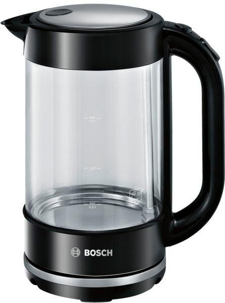Bosch Home & 2400 Wasserkocher W BOSCH l, Garden TWK70B03, 1,7