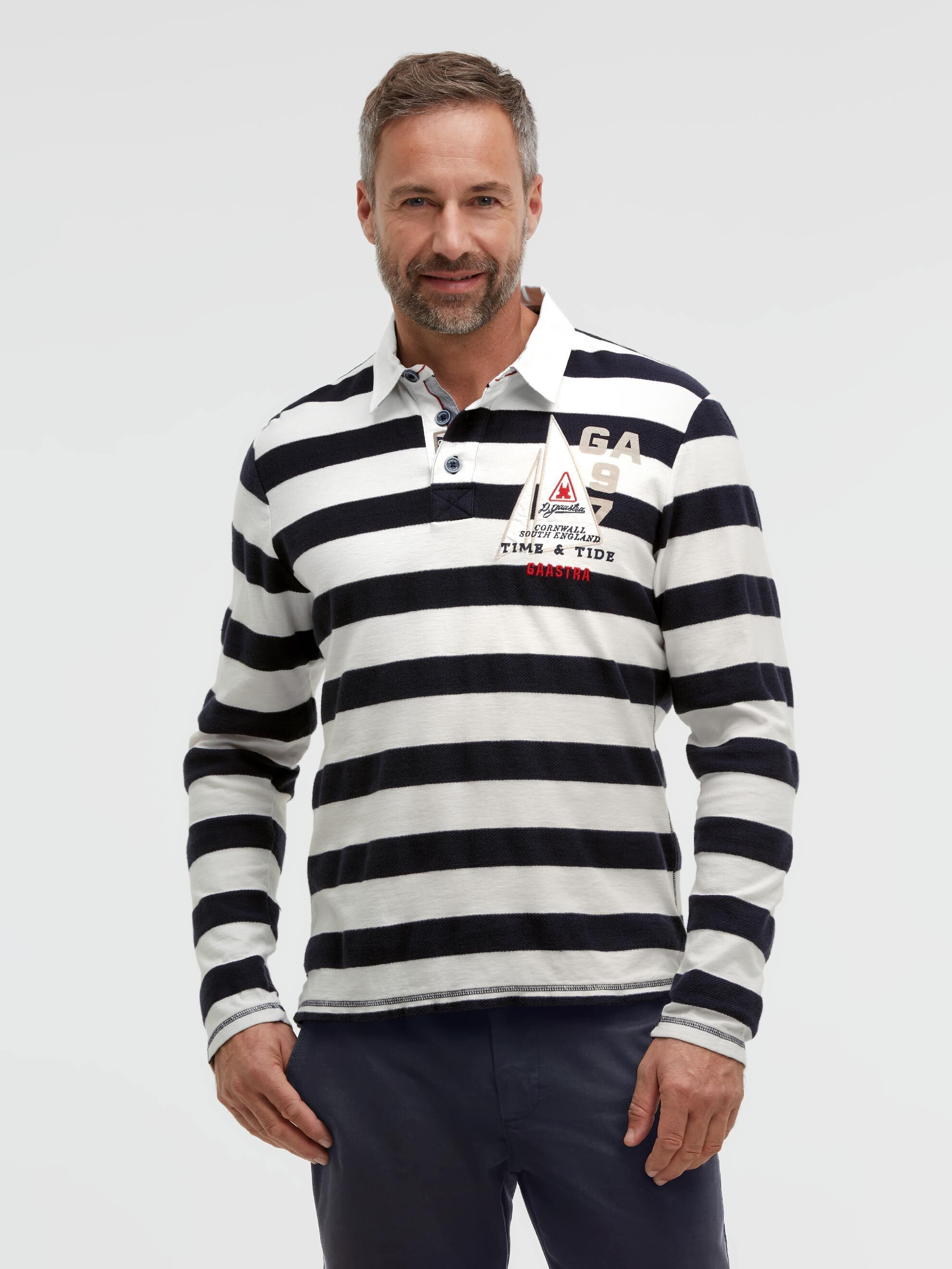 Gaastra Poloshirt mit Seitenschlitze