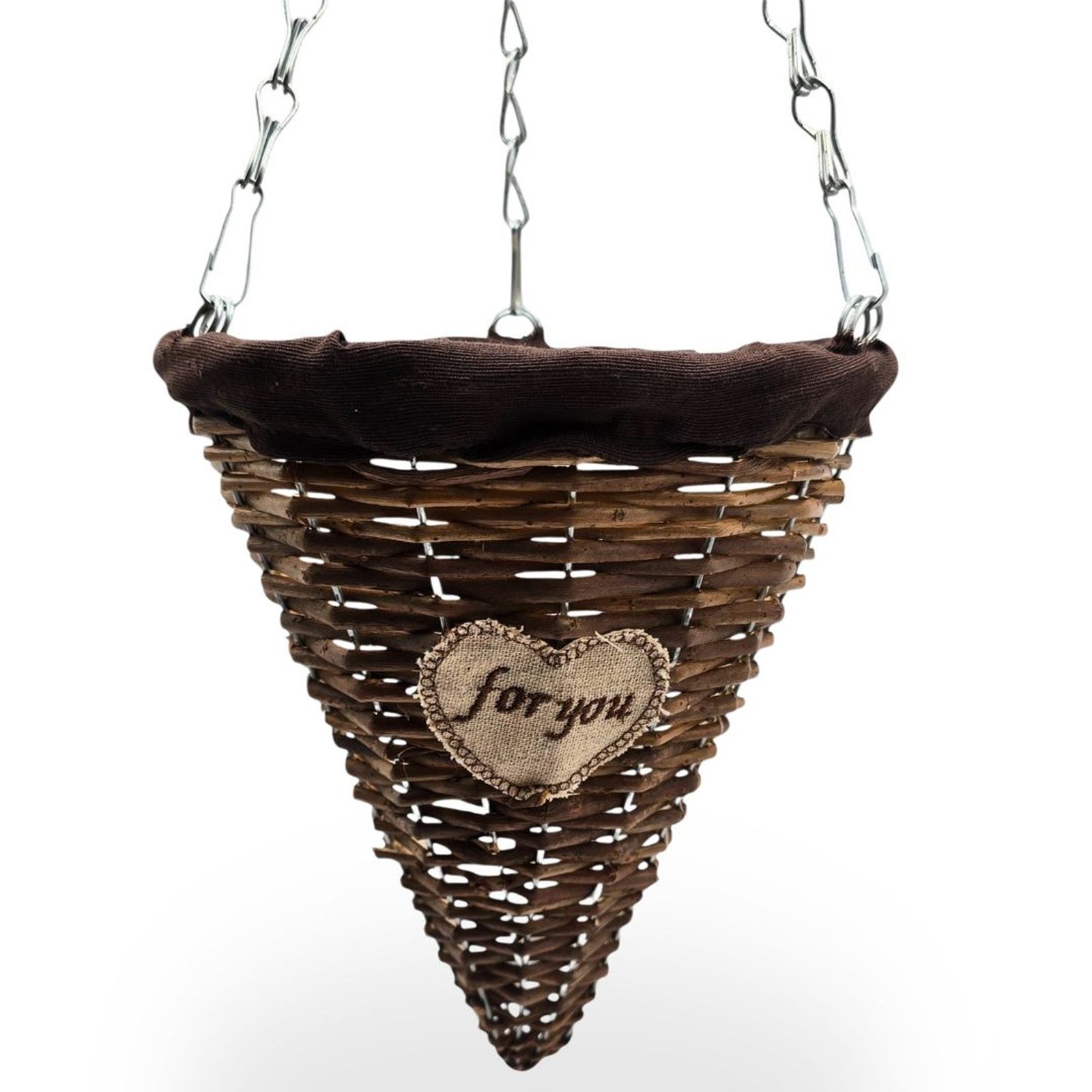 CREEDWOOD Wasserhyazinthenvase NATUR BODEN VASE "CALIDA", 40 cm, Wasserhyazinthe, Geflochtene Vase