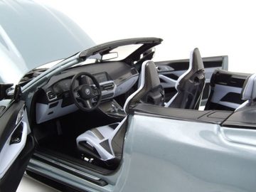 Minichamps Modellauto BMW M4 Cabrio 2020 grau metallic Modellauto 1:18 Minichamps, Maßstab 1:18
