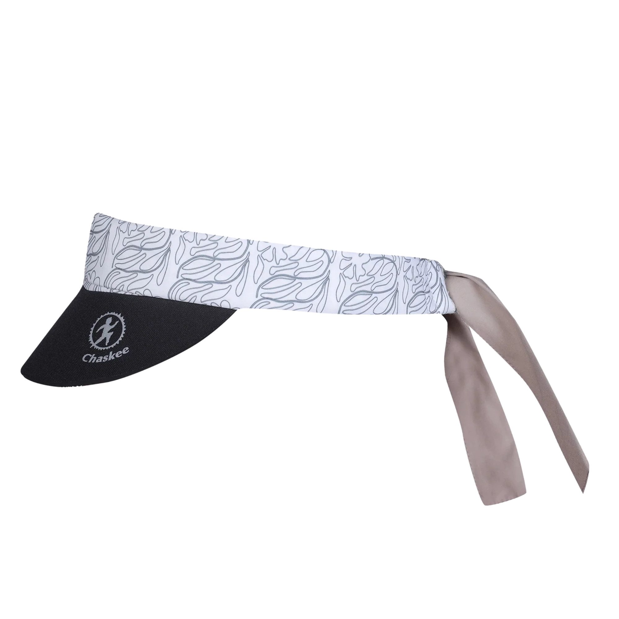Chaskee Sonnenhut Visor Snap Cap Secret Garden White