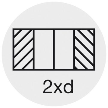 forum® Gewindeschneideisen Maschinengewindebohrer, DIN 371 B HSSE Set+KLM3-M12 6H DL