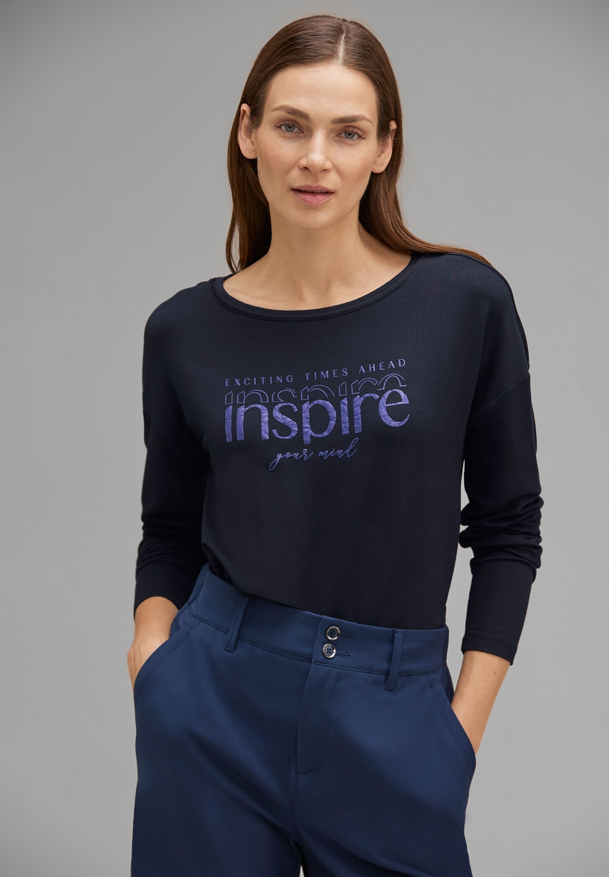 STREET ONE Langarmshirt günstig online kaufen