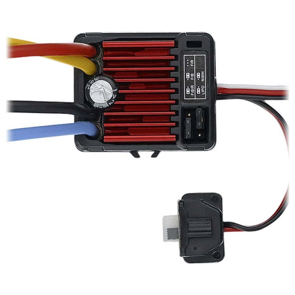 Hobbywing QuicRun 1060 T-Stecker Automodell Brushed Fahrtregler Belastbarkeit Controller